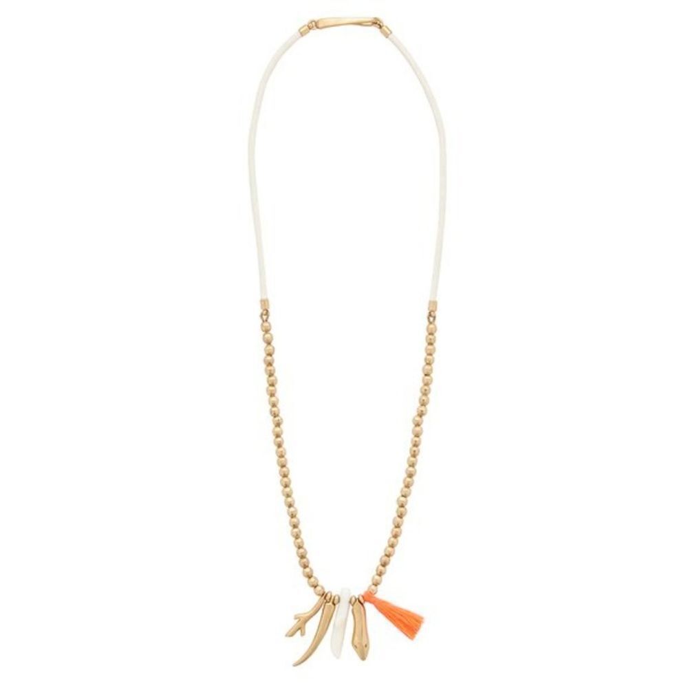 India Hicks Golden Earth Necklace NWT